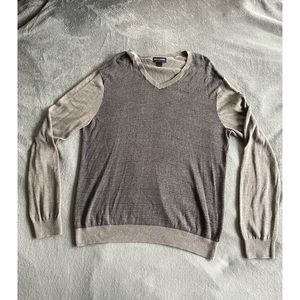 Banana Republic Oversized Vintage Glen Check Sweater